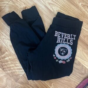 Wildfox Black Beverly Hills Joggers